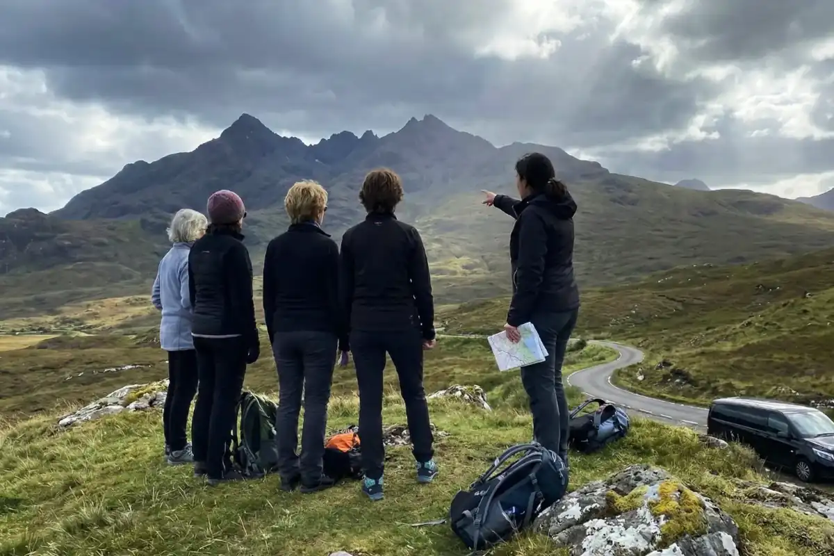Scotland guided tour on Isle of Skye - The Kilted Unicorn driver-guide