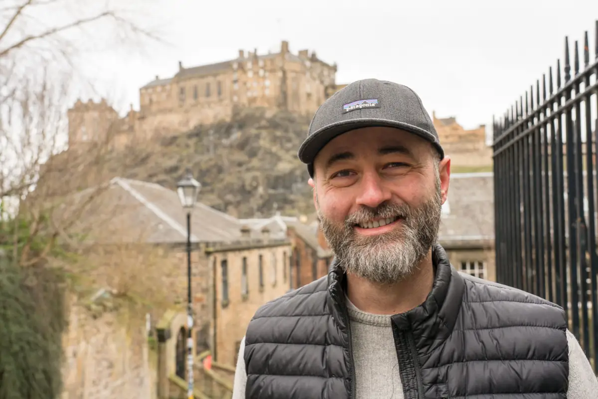 Nicolas - founder of The Kilted Unicorn tours in Edinburgh